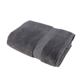 Hectarul - Prosop de baie din bumbac 100%, 41x76 cm, Densitate 650 gr/m², Maisonette Loft, gri